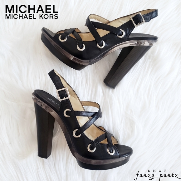 Michael Kors Shoes - Michael Kors Slingback sandal platform heel 7.5